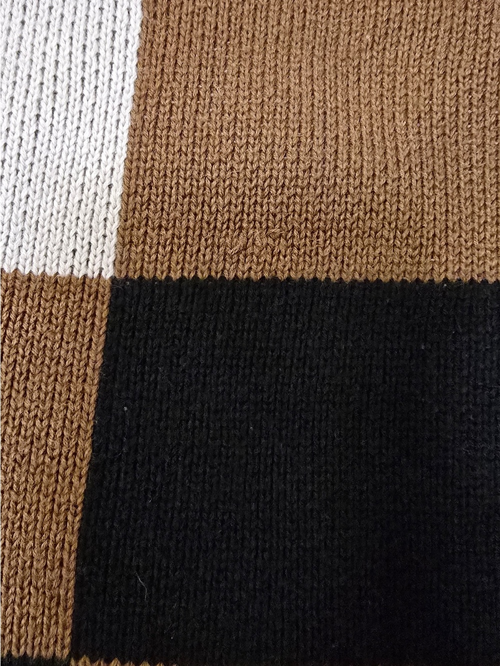 Mutma Homero cardigan black and brown check - Picture 10 of 10